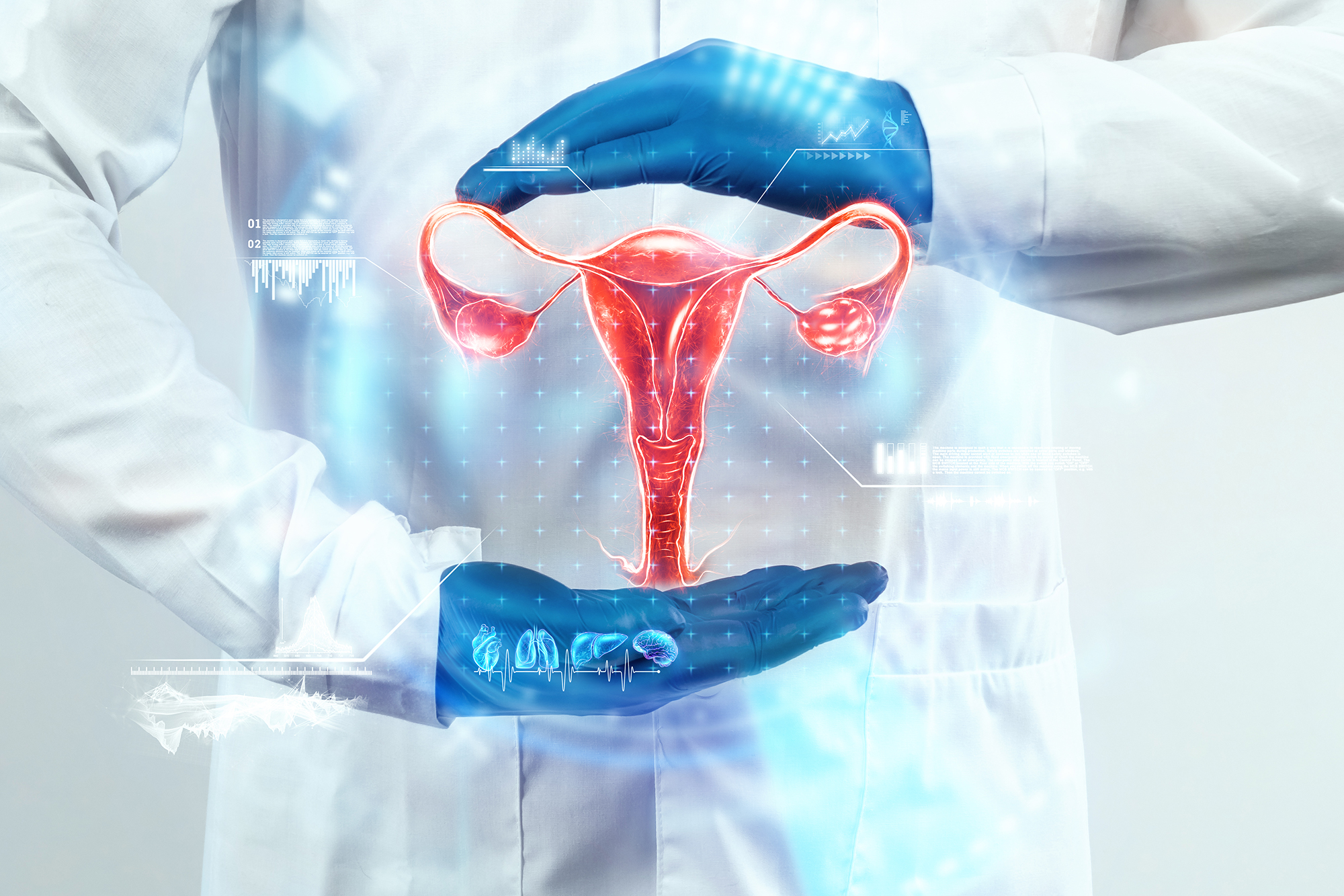 doctor-looks-hologram-female-uterus-checks-test-result-ovarian-disease-ectopic-pregnancy-painful-periods-surgery-innovative-technologies-medicine-future